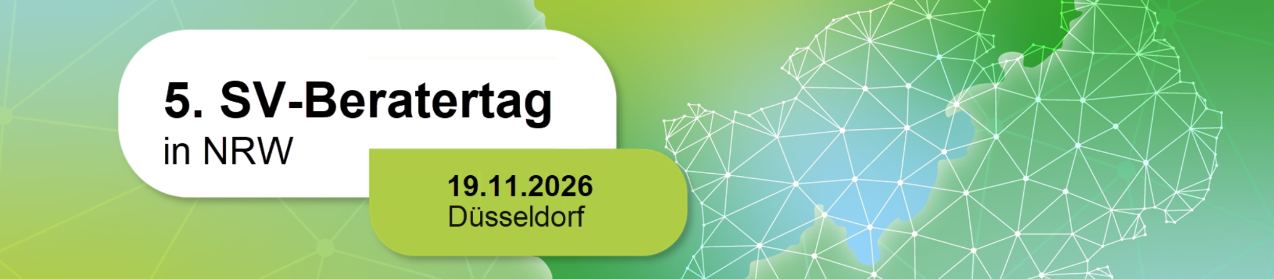 Header Banner für die Konferenz: SV-Beratertag 2026. Diese geht vom 19. November 2026 bis 19. November 2026.